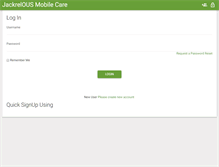 Tablet Screenshot of jackrelous.com